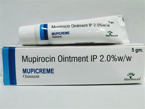 mupirocin ointment for adults.